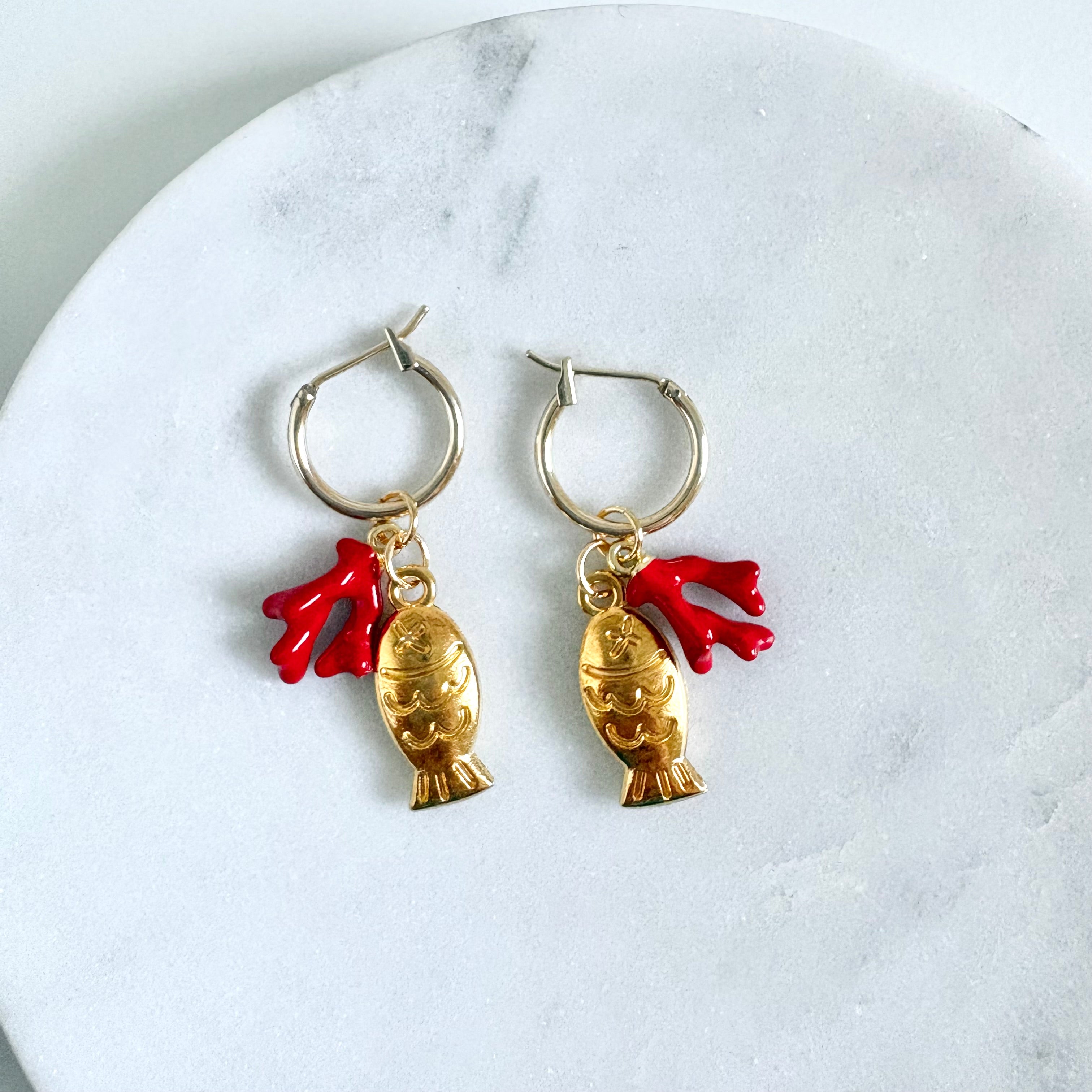 Fish and Coral Hoops