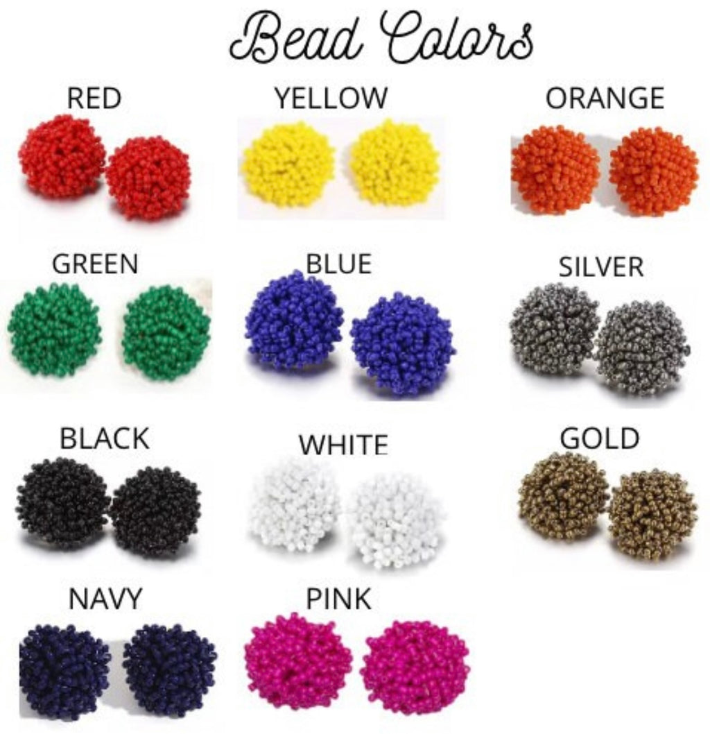 Custom Sports Team Earrings | Custom Game Day Earrings