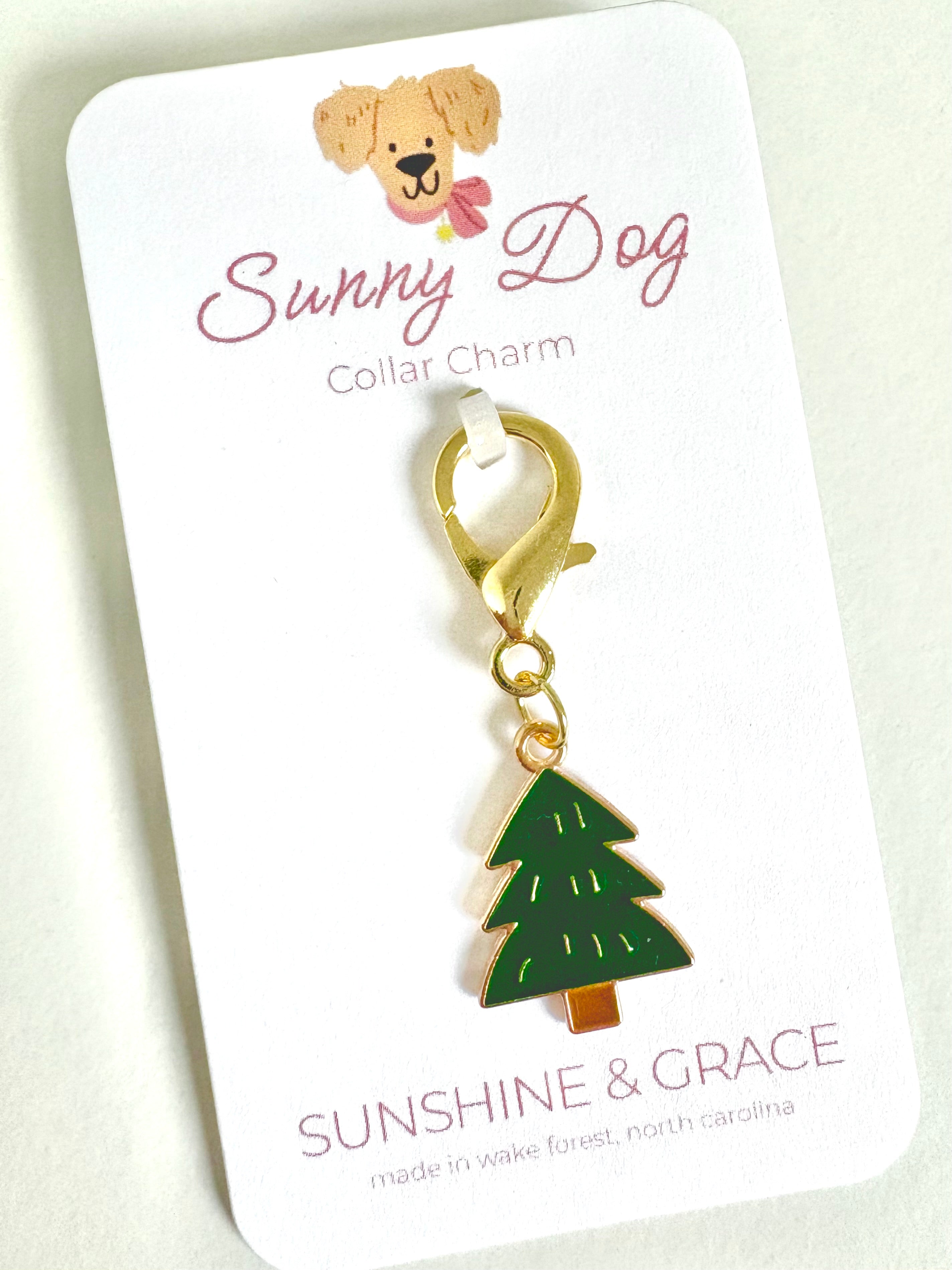 Holiday Pet Collar Charm | Holiday Bag Charm