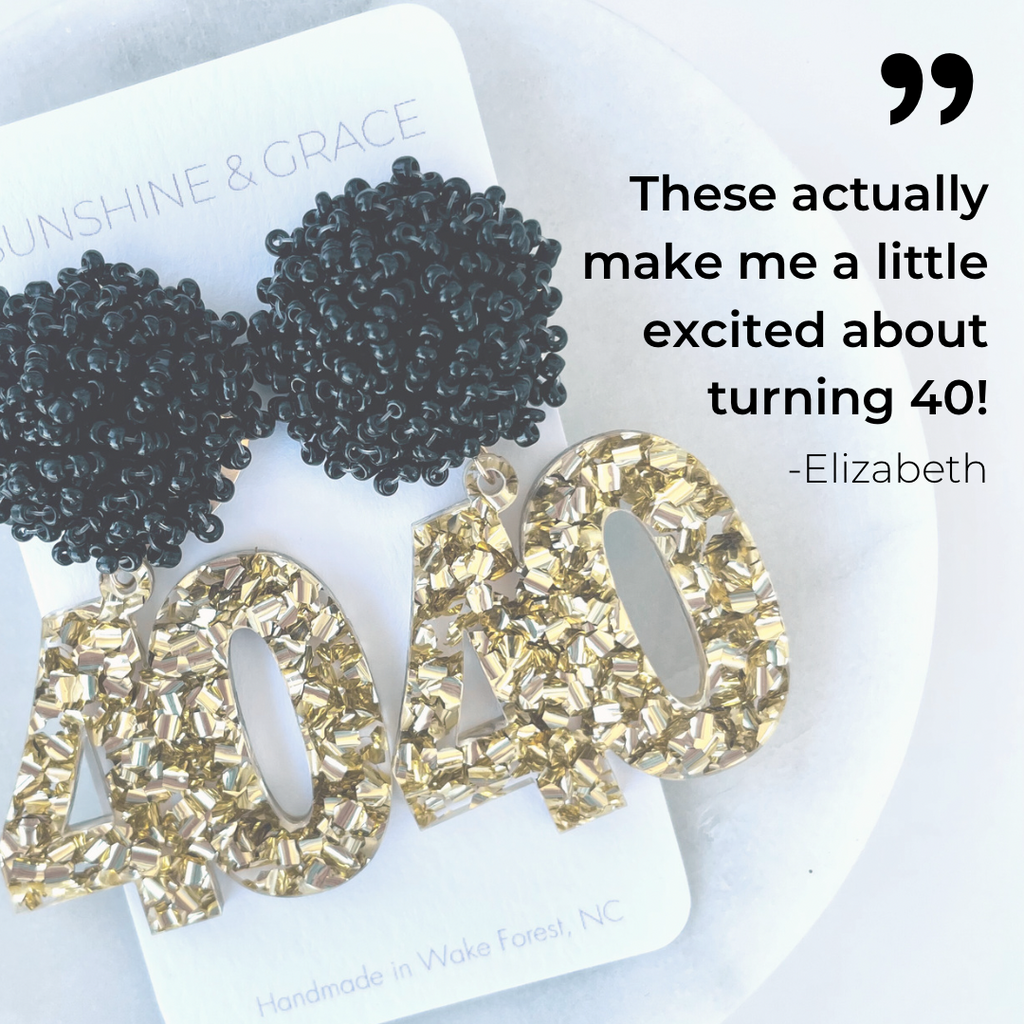 Custom Birthday Earrings