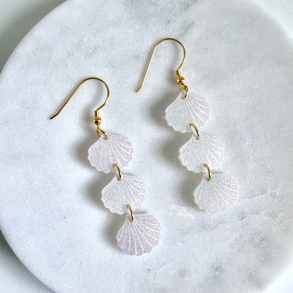 Stacked Shell Earrings