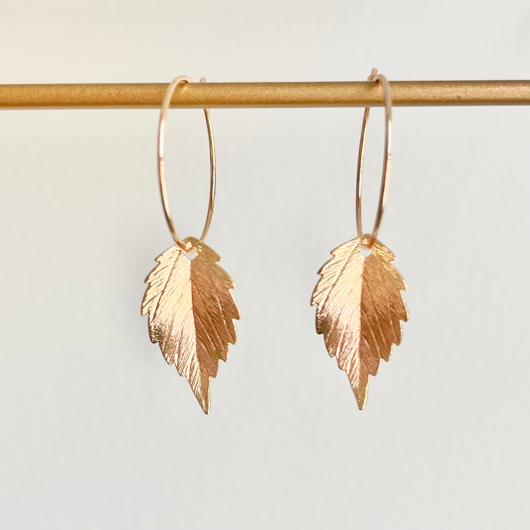 Leaf Hoops