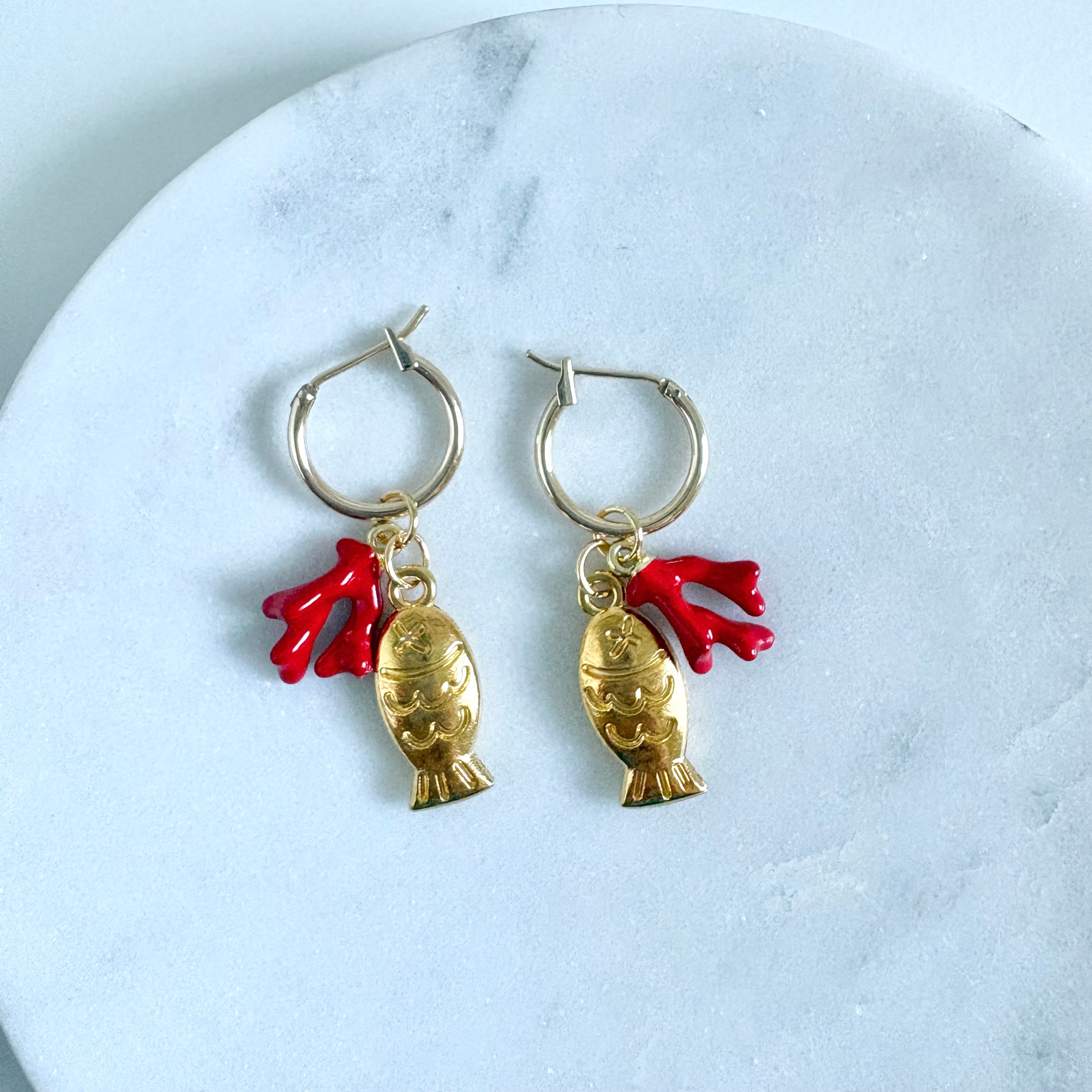 Fish and Coral Hoops