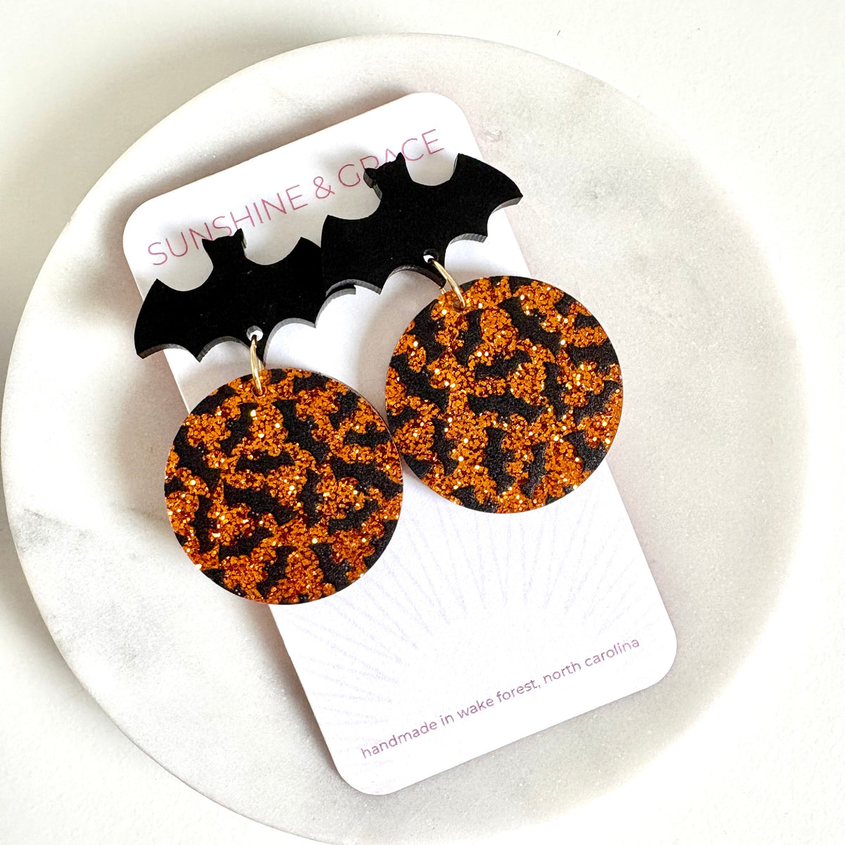 Bat Earrings