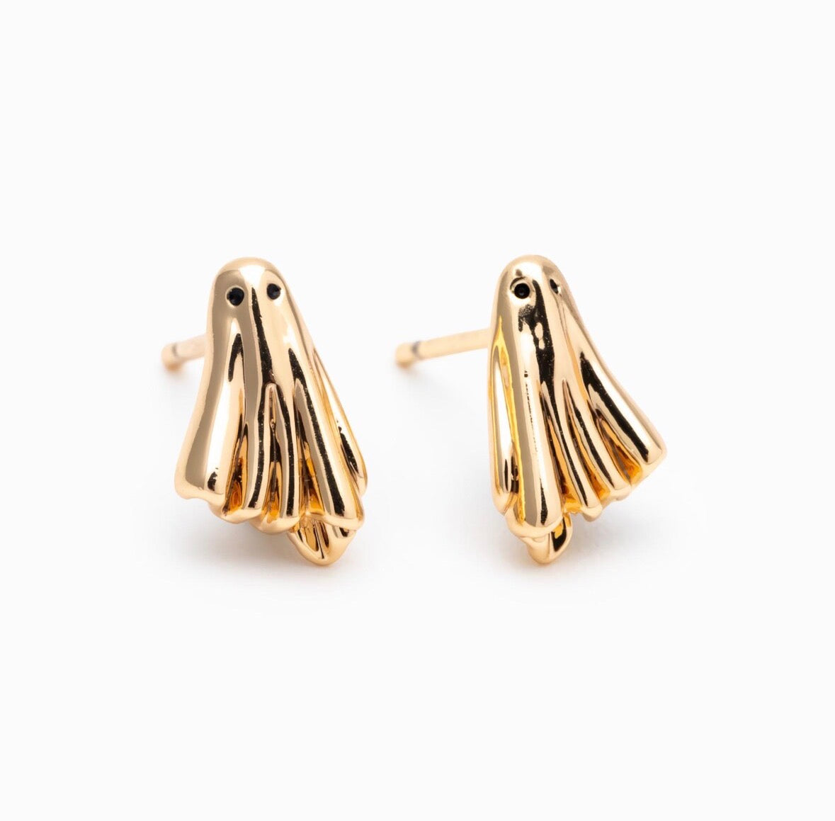 Gold Ghost Studs